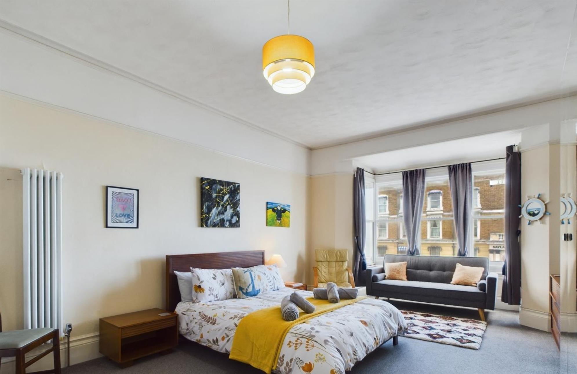 Ocean View Double With Ensuite, With Access To Private Garden And Bike Store 马盖特 外观 照片